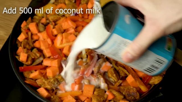 Tasty Chicken Curry 😋 | Quick and Easy Recipe | Perfect Family Dinner! смотреть онлайн