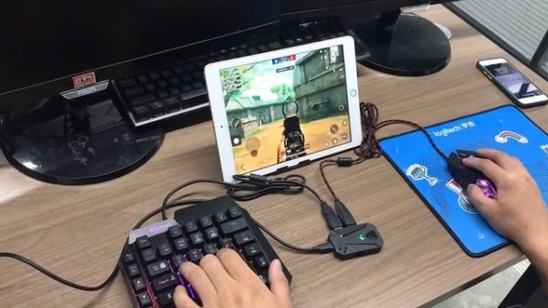 Клавиатура для телефона Gaming keyboard for smartphone Ссылка в комментариях/Product link in commen
