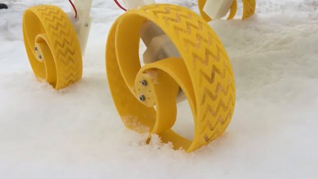 Wheel Grip Test on Snow смотреть онлайн