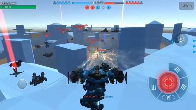 War Robots Test server - New bridge map, New storm weapon, New Hover bot смотреть онлайн