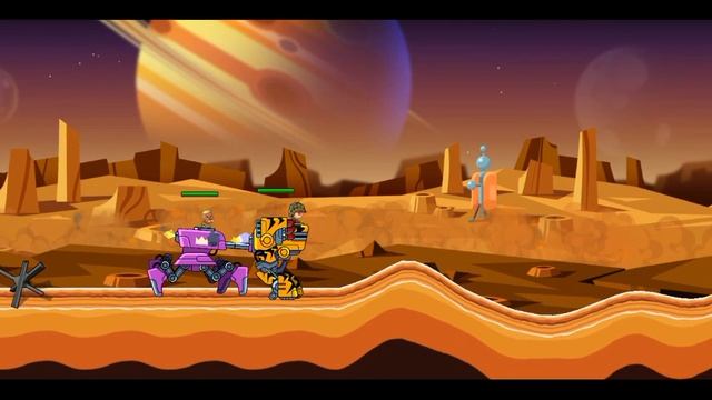 LEGENDARY TANK REX In 2 Vs 2 FIGHTS ONLINE BATTLE MODE - Hills Of Steel