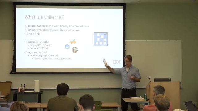 Dan Williams | From Unikernels To Nabla Containers (Oct 10, 2018)