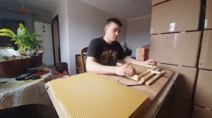 Наващивание рамок на 300, электро способом.