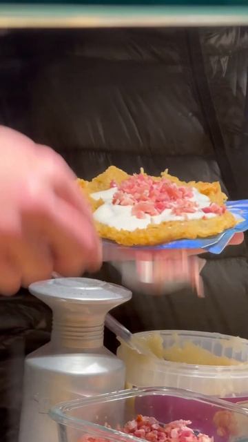 Uncover The Delicious Delights Of Homemade Potato Pancakes At Stephansplatz In Vienna, Austria! 🥔🇦🇹 смотреть онлайн