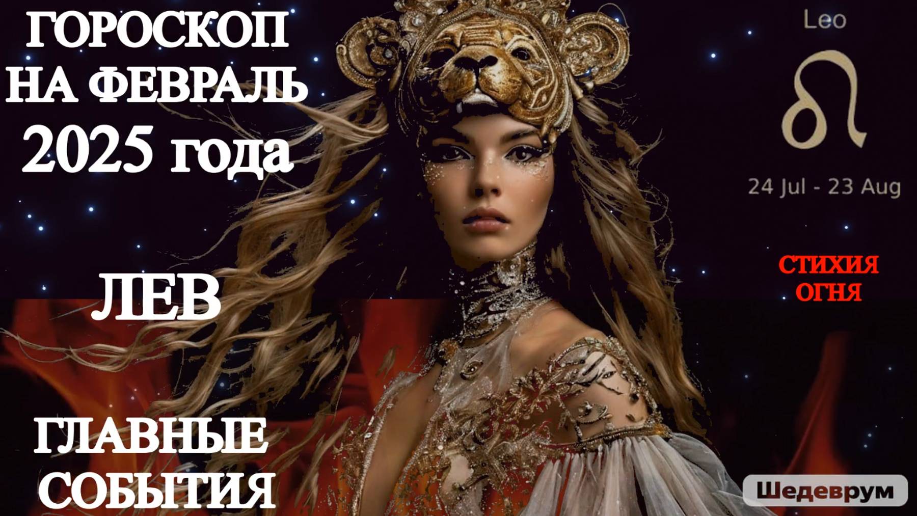 Гороскоп на февраль 2025 года. Лев. Главные события. смотреть онлайн
