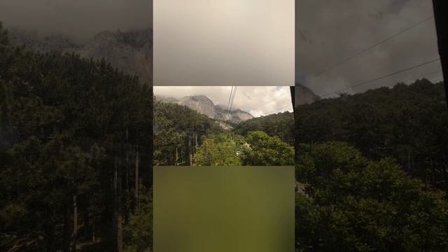 Канатная дорога Ай-Петри!!!Крым👍Красота!!! 🌏
