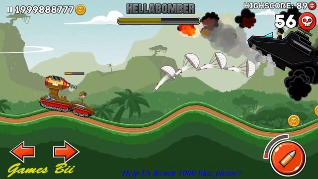 Hills of steel - Tanks of war - Tanks for kids - Games bii смотреть онлайн