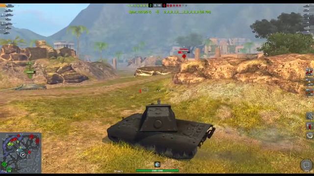 🔥World of Tanks BlitZ 🔥Качаем немчуру E50M смотреть онлайн