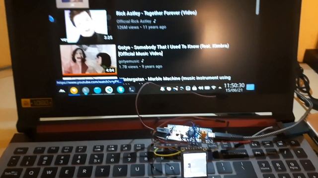 Made an external monitor using Stm32f103 and st7789 display (kind of) смотреть онлайн