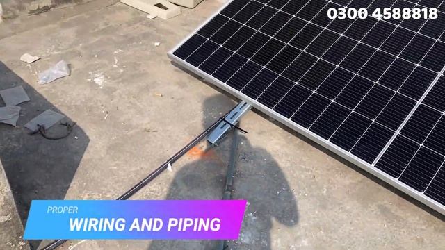 6KW Solar Complete Installation Video | Fronus Platinum PV 7200 6KW | JA Solar 545 Watt | Sialkot смотреть онлайн