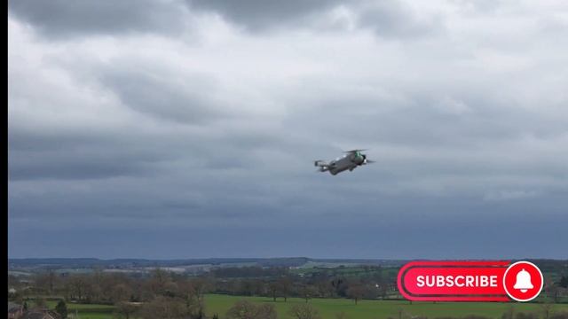How a DJI Mini 3 pro copes with wind compared to a DJI Air 3 - filmed in the air from each drone смотреть онлайн