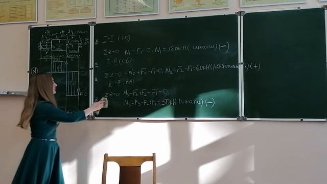 Статически определимые системы. Стержни постоянного переменного сечения. Построение эпюр смотреть онлайн