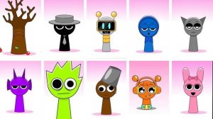 СЕМЕЙКА СПРУНКИ! Sprunki НА ВСЕХ этапах! Игра Incredibox! #sprunki