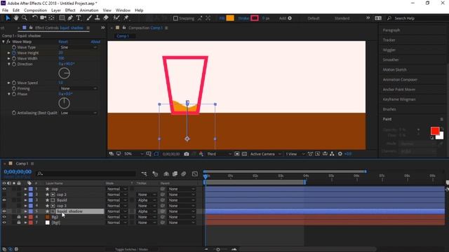 How to animate Liquid in after effect смотреть онлайн
