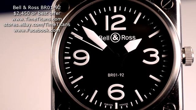 Bell & Ross BR01-92 45MM 150M смотреть онлайн
