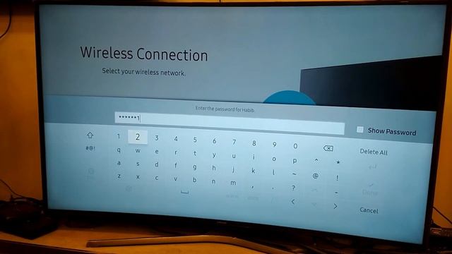 How To Wi Fi Network Setup | Samsung MU7350 55" UHD 4K Curved Smart TV [Bengali] смотреть онлайн