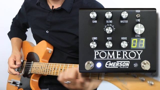Emerson Custom Pomeroy w/ Fender Telecaster смотреть онлайн