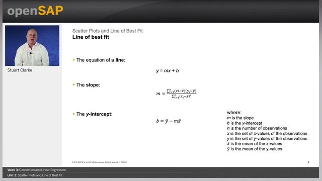 Correlation, and linear regression|| scatter plot and lines of best fit 3.3 смотреть онлайн