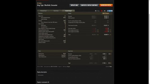 King Tiger - Slow & Armored But Not Much More [Tank Review] смотреть онлайн