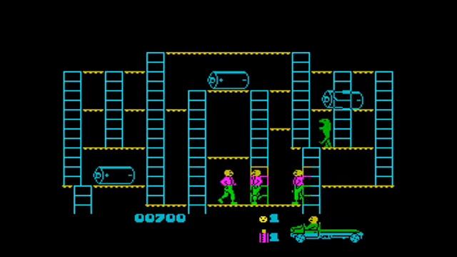 Bear Bovver ZX Spectrum смотреть онлайн