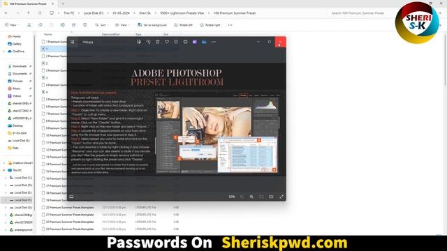 9500+Lightroom Presets Mega Bundle Download |Sheri SK| смотреть онлайн
