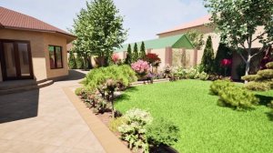 Ландшафтный проект частного дома