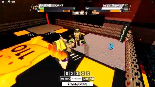 VOVA_AKA47 Vs Jotaro!!! Ora! Ora! in Boxing League🥊 смотреть онлайн