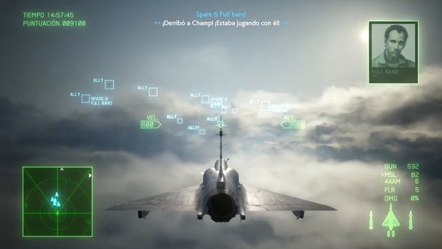 ACE COMBAT 7 Trigger vs Mihaly with Mirage 2000 смотреть онлайн