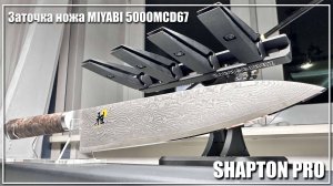 Заточка ножа Miyabi 5000MCD67