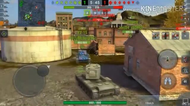 World of Tanks KV-2 no aim w/HochiManTV :) смотреть онлайн