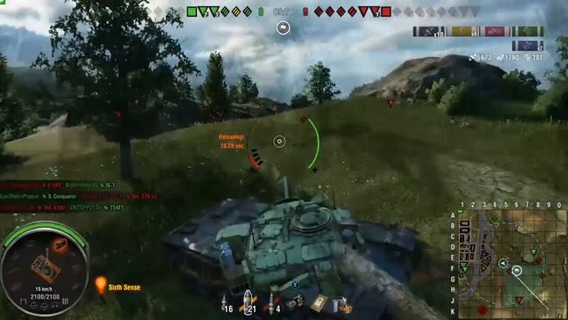 World of tanks Mercenaries The Machine - 8,000 Damage смотреть онлайн