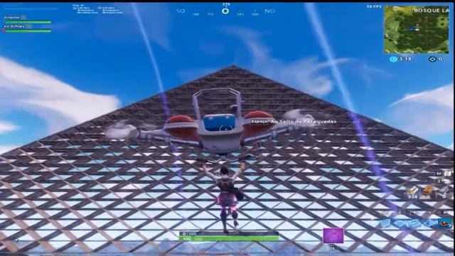 Recorde de maior piramide no Fortnite =D смотреть онлайн