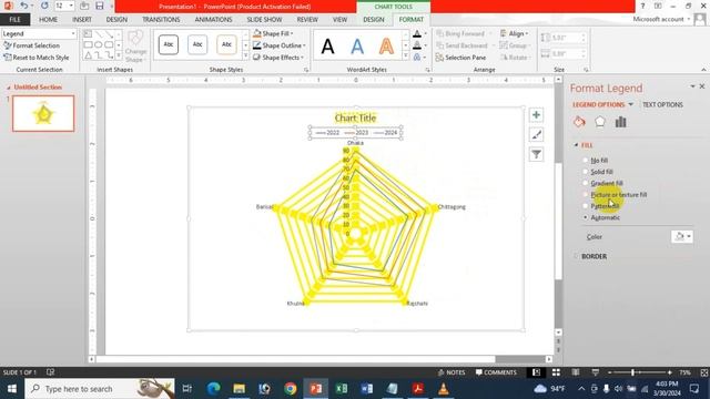 How To Make A Radar Chart / Graph In MS PowerPoint Bangla смотреть онлайн