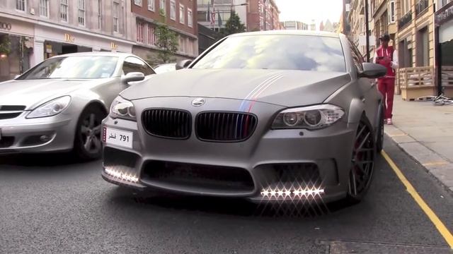 Arab Hamann M5 F10s in London! смотреть онлайн