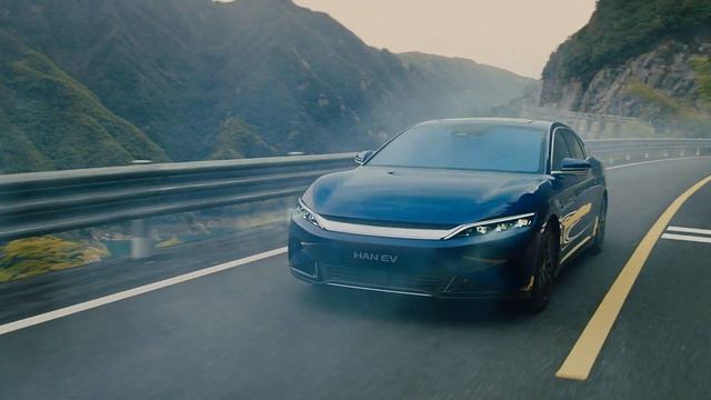 All-new BYD HAN EV eu spec - official clip смотреть онлайн