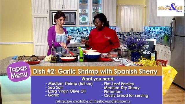 Segment - Chef Lindsay Leopold - "Girls Night In" Tapas Menu смотреть онлайн
