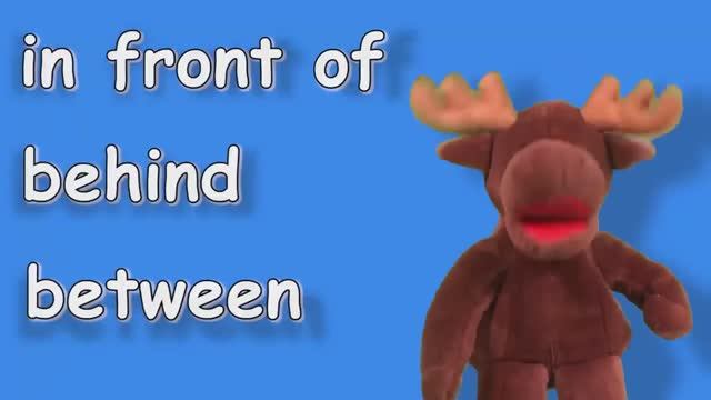 A0-A1 In Front Of, Behind, Between Song. Песня на предлоги места in front of, behind, between. смотреть онлайн