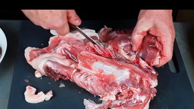 How To Break Down A Whole Duck/Partially Debone Duck/Butcher Parts For/Duck Stock/Duck Fat
