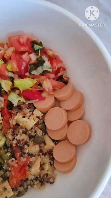 ПП обед 🍲🥬 Киноа с овощами смотреть онлайн