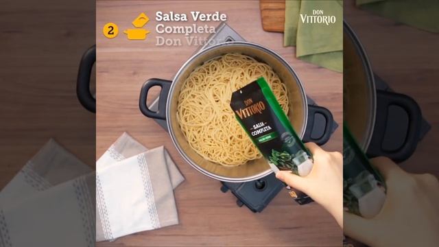 Fideos con Salsa Verde Completa Don Vittorio смотреть онлайн