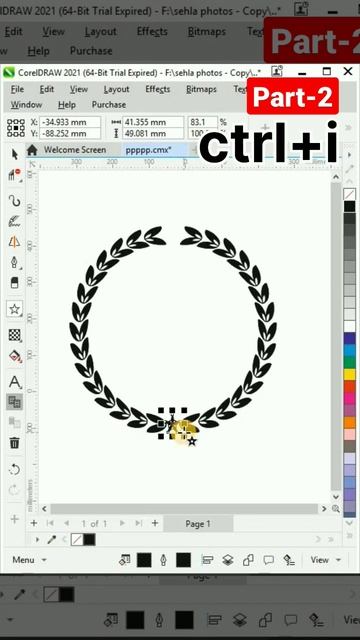 #coreldraw Part-2👍 Round Leafs logo in coreldraw #leafs #gk_yt смотреть онлайн