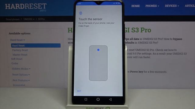 How to Add Fingerprint in UMIDIGI S3 Pro – Set Up Screen Lock смотреть онлайн