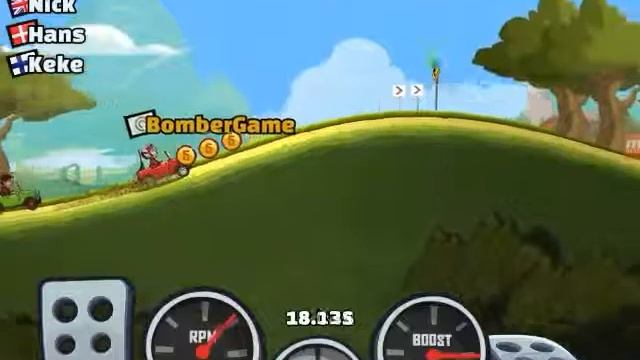 Любишь быструю езду ? Тогда тебе сюда ! / Hill Climb Racing 2 смотреть онлайн