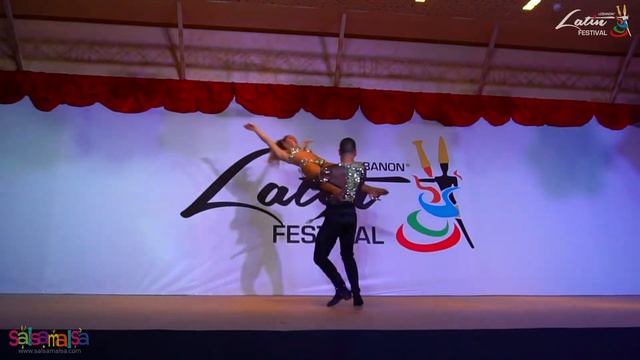 World Champions Ricardo & Karen | Lebanon Latin Festival 2016 смотреть онлайн