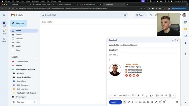 автоматизация при помощи Deepseek