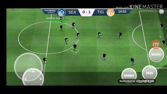 Играю в Stikcman Soccer 2018 полный разгром я проиграл счёт 0:2 смотреть онлайн