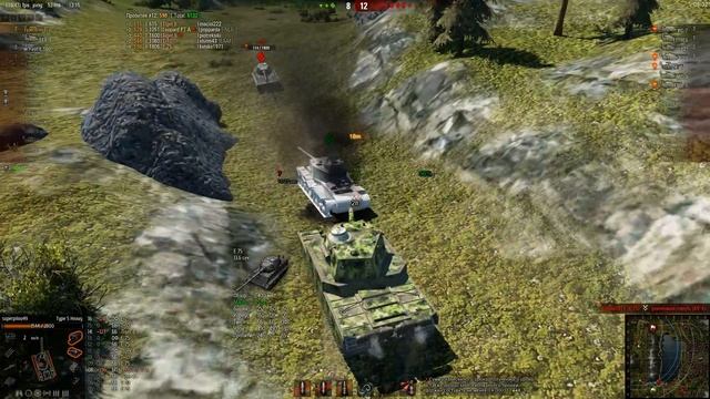 Type 5 Heavy. 10 к урона. Колобанов. Редли Уолтерс. (10k damage. Kolobanov. Redley-Walters) смотреть онлайн