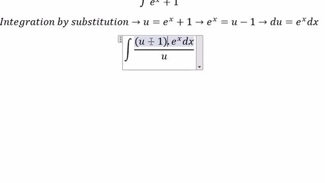 Calculus Help: Integral of (e^2x dx)/(e^x+1) - Integration by substitution смотреть онлайн