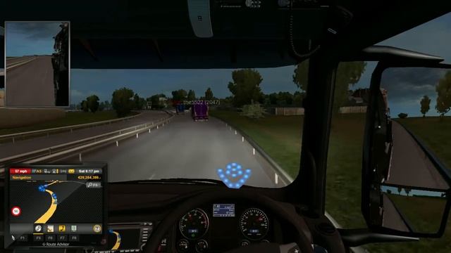 ETS2MP - Minimap Dots Bug смотреть онлайн