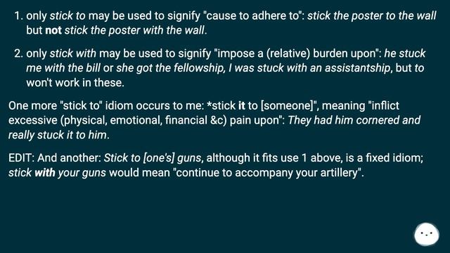 On the forum you linked to, a long catalog of uses was posted at 20-Mar-2008, 08:27. I think that.. смотреть онлайн